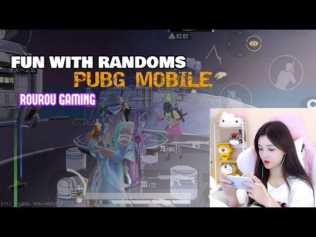 Pubg Mobile | Fun With Randoms | RouRou Gaming !!!