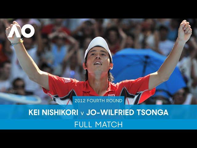 Kei Nishikori v Jo-Wilfried Tsonga Full Match | Australian Open 2012 Fourth Round