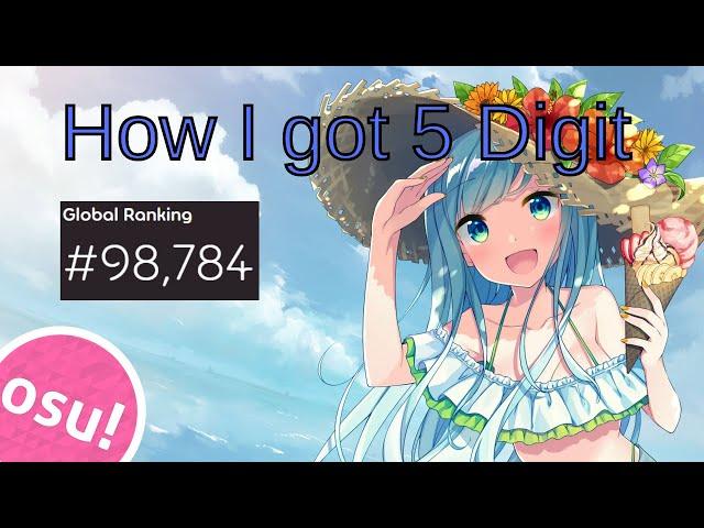 How I got 5 Digit in osu! (and how I overcame burnout)