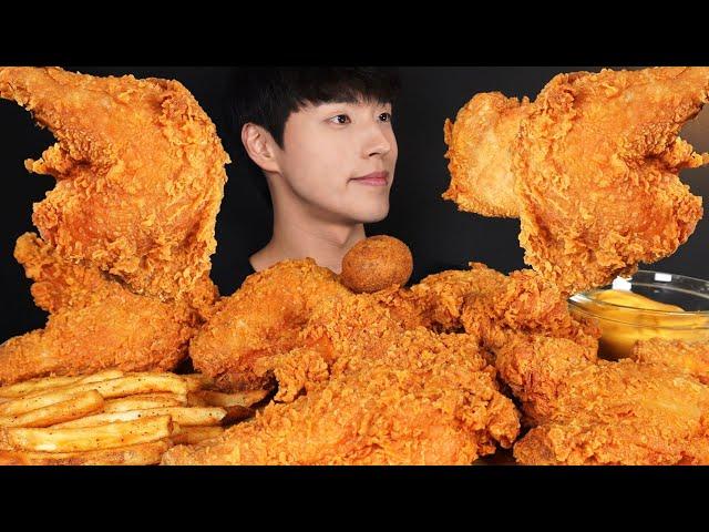 ASMR MUKBANG BEST FRIED CHICKEN EVER!