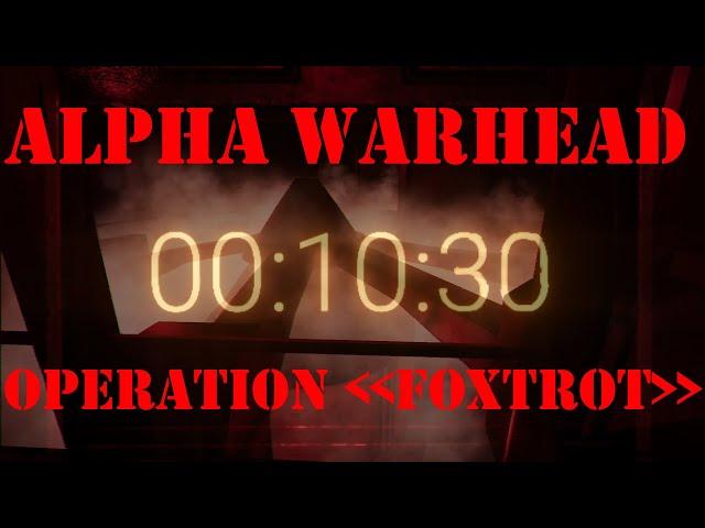 ALPHA WARHEAD in SCP:SL(short cinematic movie)