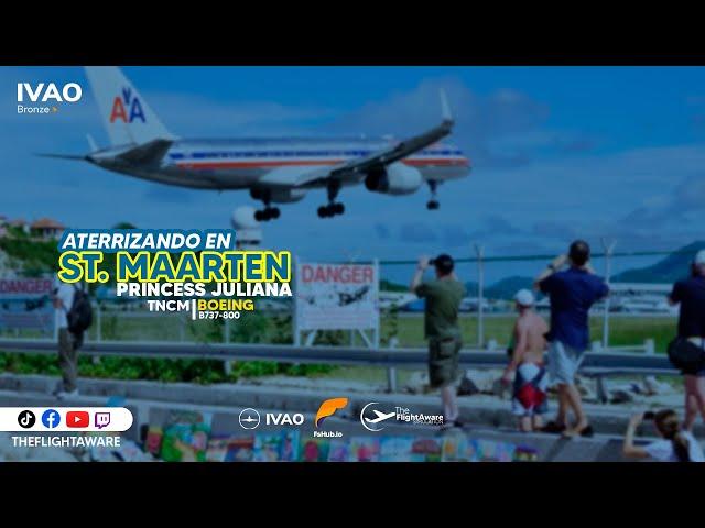 St. Maarten  | Princess Juliana | B738 | X-Plane 12