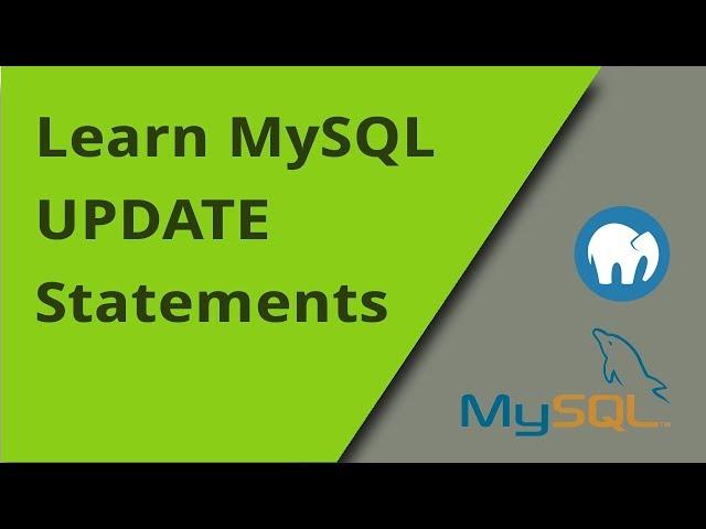 Learning MySQL - UPDATE Statements