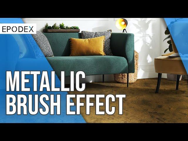 EPODEX | Floor Paint | Metallic Brush Effect