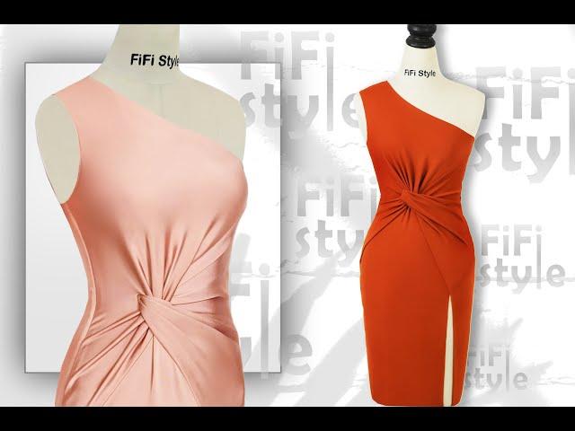 FiFi Style : Design 3D twist dress