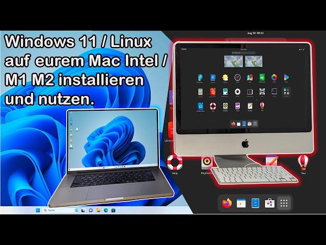 Windows 11 oder Linux auf dem Mac M1 M2 / Intel nutzen mit Parallels Desktop 19