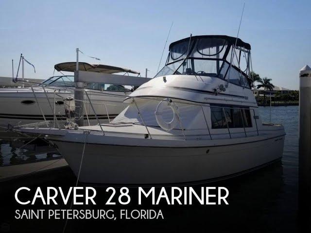 [SOLD] Used 1988 Carver 28 Mariner in st petersburg, Florida