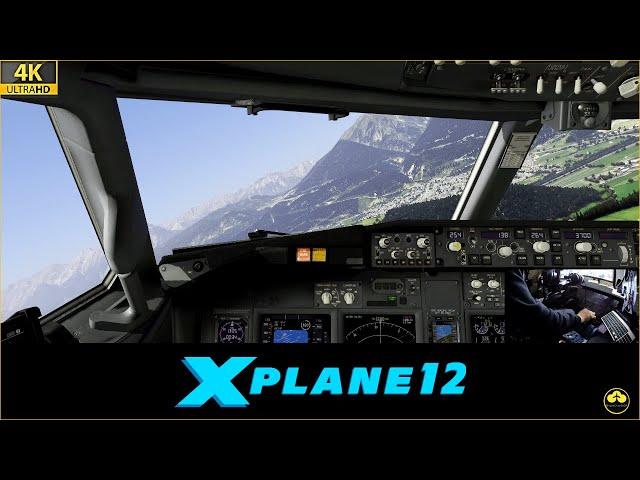 X-Plane 2023 | INSANE CIRCLE to LAND APPROACH | Extreme Realism | ULTRA GRAPHICS 4K