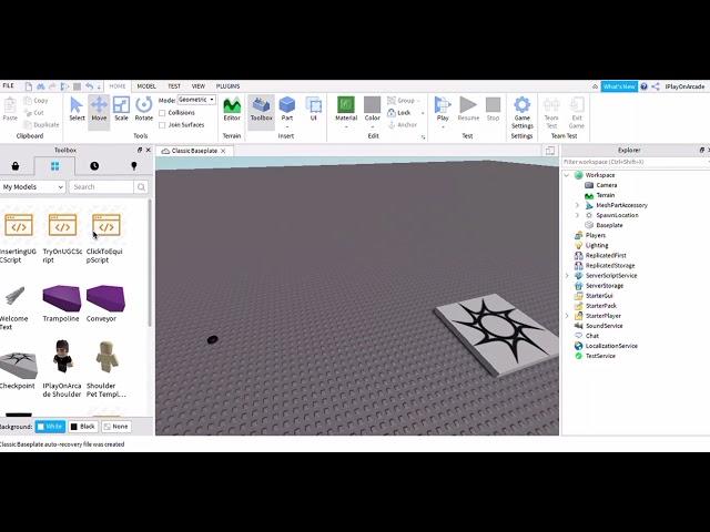 How to make a "Click to Equip" accessory in Roblox Studio!