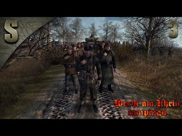 Прохождение Men of War: Assault Squad 2 Сингл-мод [Wacht am Rhein] ( Adults and children ) #3