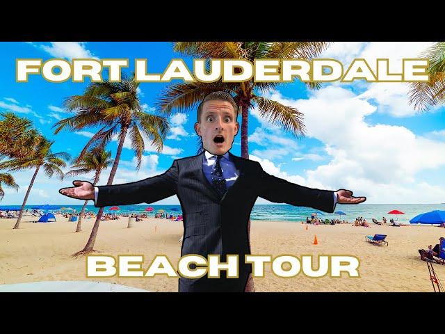 Fort Lauderdale Beach Tour | Best Beach In South Florida | Fort Lauderdale Beach Walk