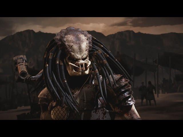 Mortal Kombat X - PREDADOR/PREDATOR FATALITIES, X-RAY & BRUTALITIES