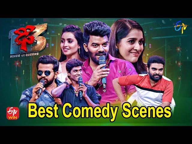 Dhee 13 | Kings vs Queens | Best Funny Jokes | Sudheer | Rashmi | Deepika | Hyper Aadi | Pradeep