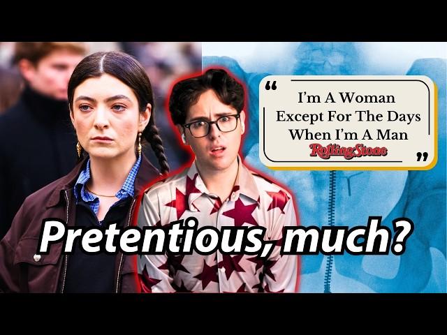 Journalist Reacts to Lorde's Messy Rolling Stone Interview