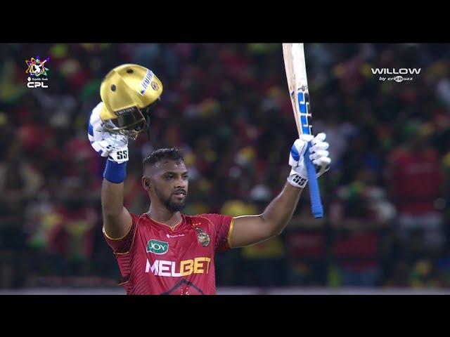 Nicholas Pooran 101 runs vs Guyana Amazon Warriors | 30th Match, GAW VS TKR