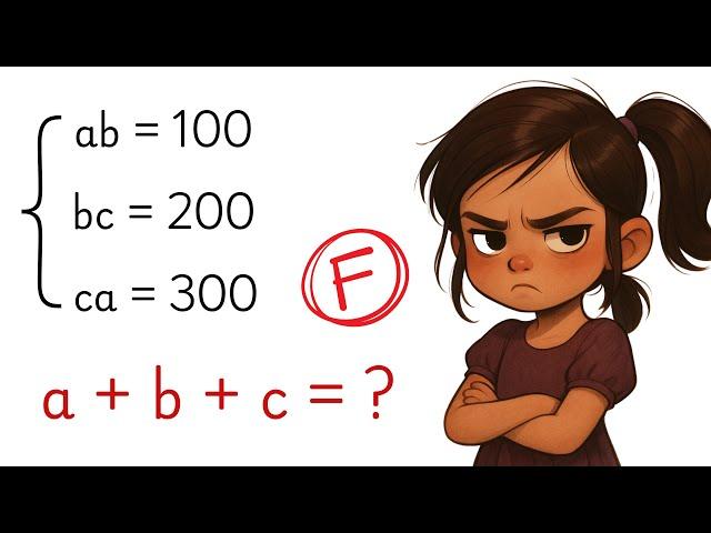 Maths Olympiad | A tricky Maths Problem | Algebra problem