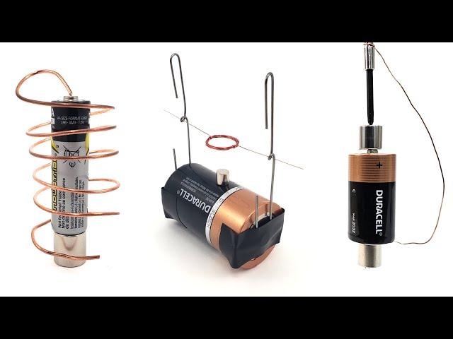 3 Simple DIY Motor Experiments