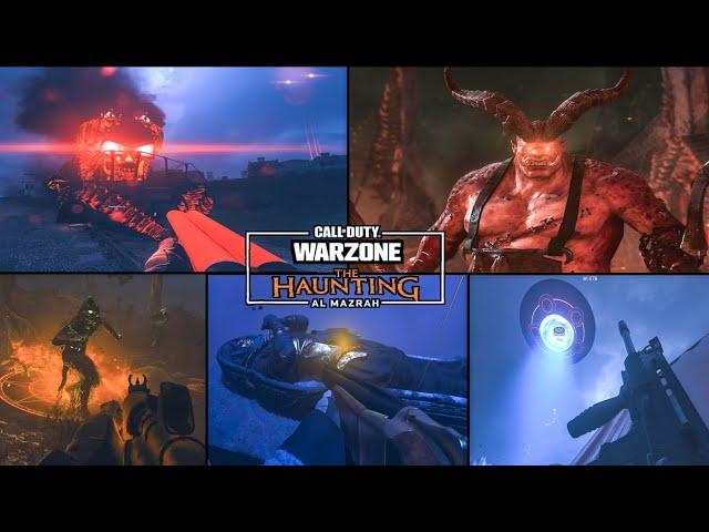 ALL THE HAUNTING EVENT BOSS FIGHTS IN Call Of Duty: Modern Warfare II Season 6 (DMZ Mode)