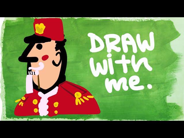 Draw with Me: Nutcracker