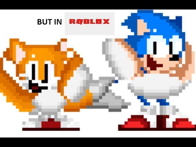 Sonic and tails dancing meme but in roblox funky friday (Roblox)