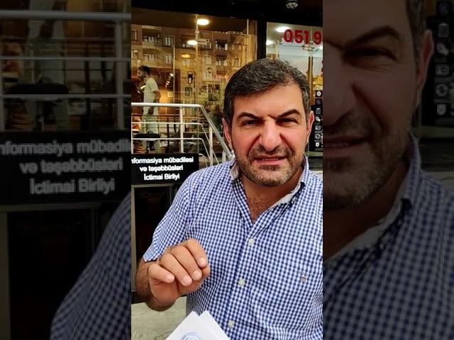 Jurnalist Fuad Abbasov Milli Məclis seçkilərində iştirak etmək üçün imza kampaniyası başlatdı.
