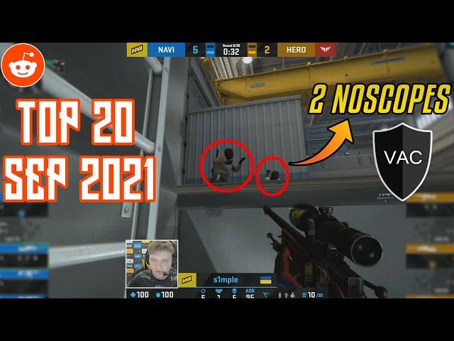 Top 20 Most Upvoted CS:GO Reddit Clips of September 2021!