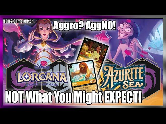 You'd THINK 🟣 vs 🟡🟣 Pure Aggro RIGHT? THEN WHAT ARE THESE CARDS!? Amethyst Steel vs Amber Amethyst