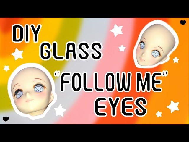 ''FOLLOW ME'' EYES 3-WAYS  for SMART DOLL & BJD