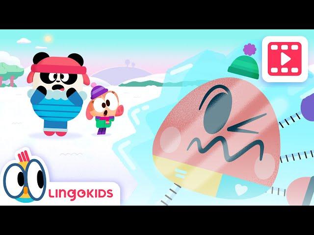 BABY BOT FROZEN  ️ Cartoons for Kids | Lingokids Baby Bot S1. E7