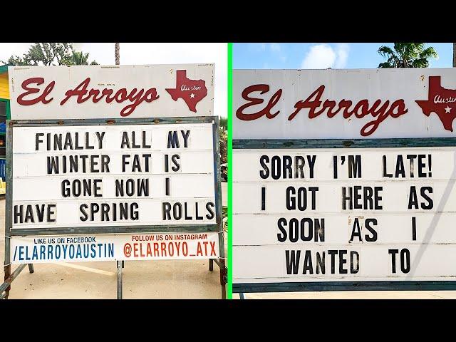 Restaurant Signs That Cracked Clients Up