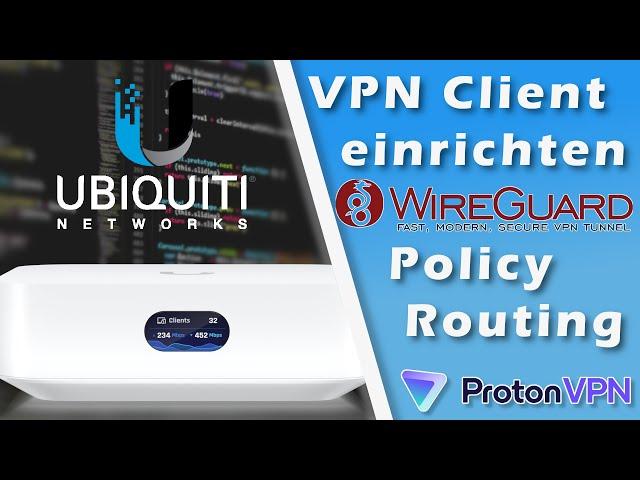 WireGuard Client VPN bei UniFi einrichten - Verbindung über diverse Länder herstellen