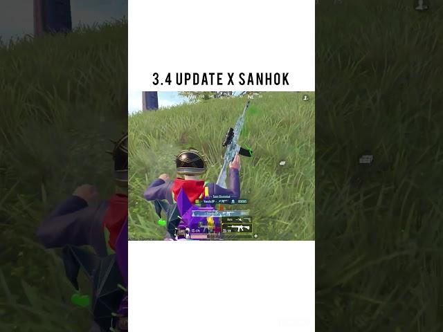 Sanhok x 3.4 Update ️ #bgmi #pubg