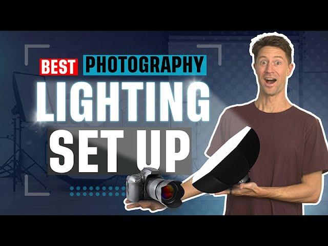 Best Photography Lighting Setup | BTS Youtube Vlog For Beginners!