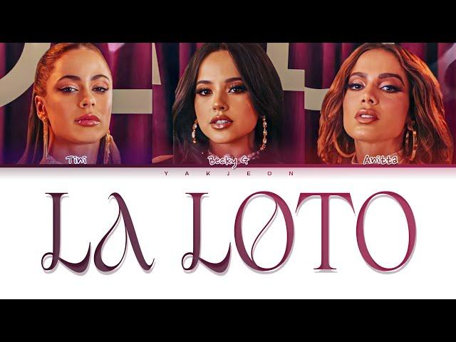 Tini, Becky G, Anitta - La Loto (Color Coded Lyrics) TRAILER