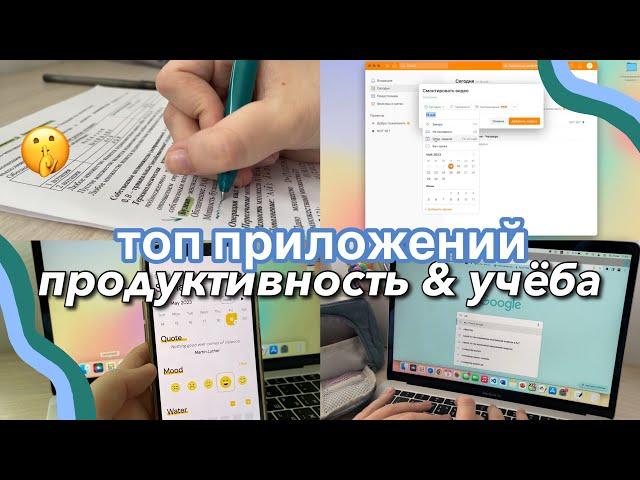 ТОП 6 ПРИЛОЖЕНИЙ для УЧЕБЫ и ПРОДУКТИВНОСТИ 