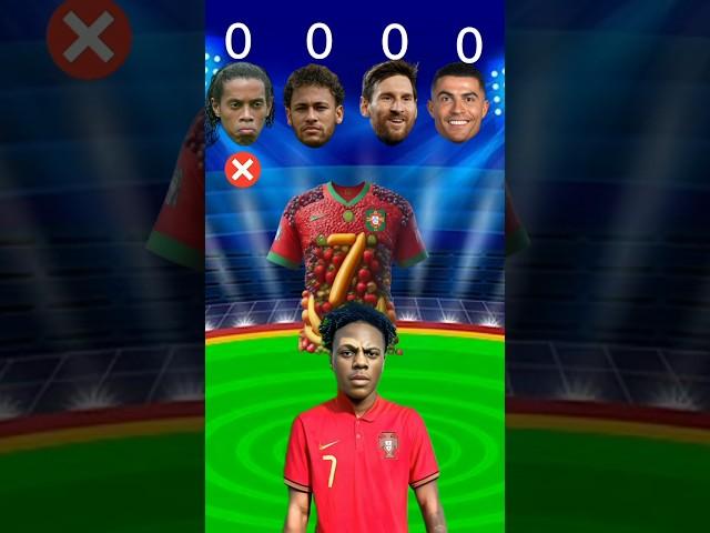 Messi  vs Ronaldo vs Ronaldinh vs Neymar Jr - Georgina Asks