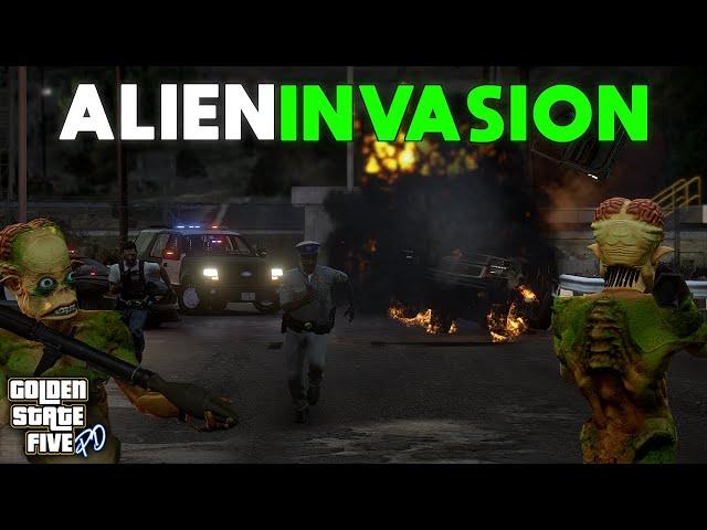 ALIEN INVADES MIRROR PARK | GSFPD #1