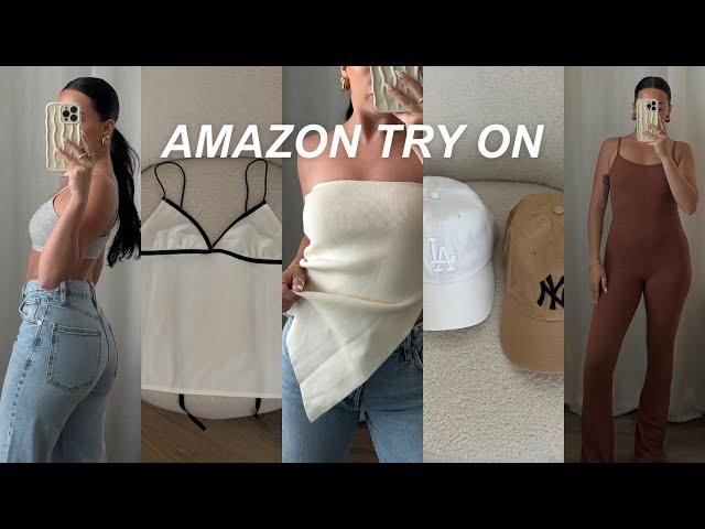 Amazon Fashion Try On Haul \\ Spring Summer Affordable Clothes Haul, Must Have Amazon Basics 2023