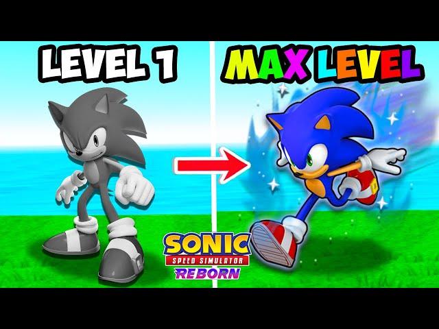 How To Get MAX LEVEL MASTER CHARACTERS FAST! (Sonic Speed Simulator)