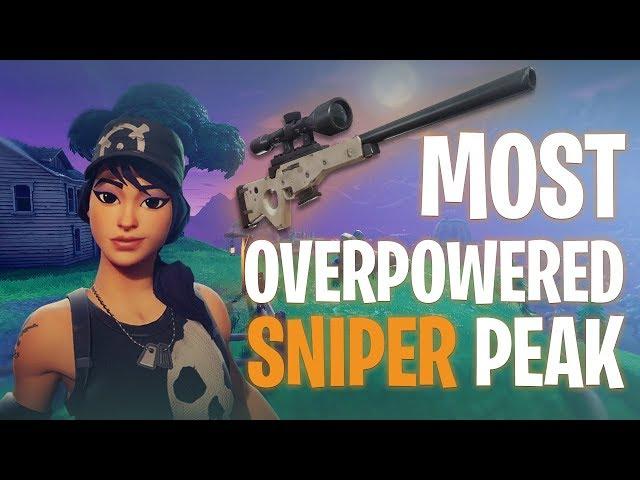 BEST SNIPER PEAK TACTIC in Fortnite: Battle Royale