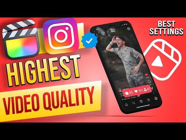 BEST Instagram video REELS settings on Final Cut Pro 2021