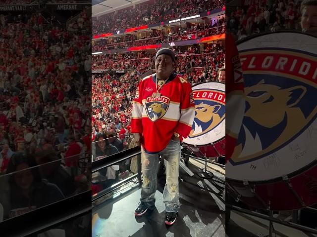 Trick Daddy At Florida Panther’s Game!