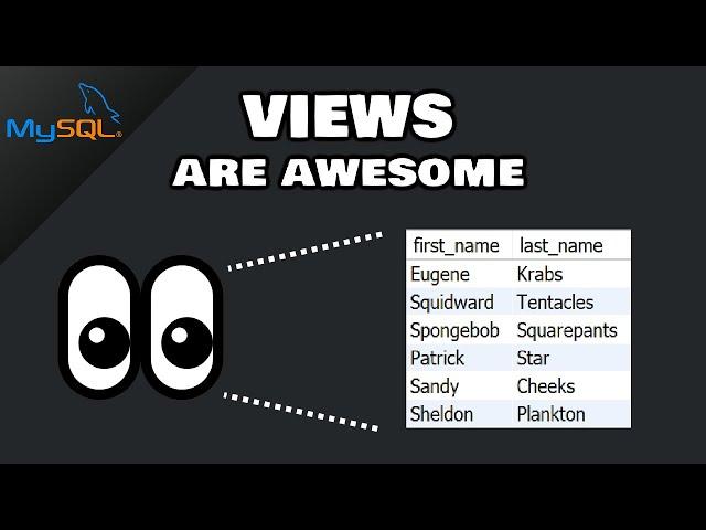 MySQL VIEWS are awesome