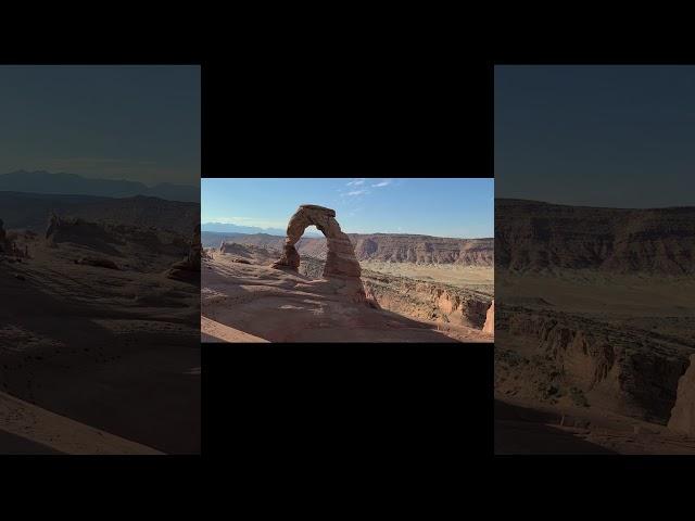 Delicate Arch in Arches National Park in Utah #utah #archesnationalpark #travel