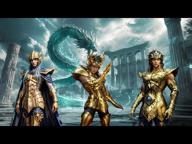 AI Music Video - Live-Action Saint Seiya | The Twelve Temples of the Gold Saints | The Wailing Wall