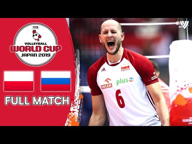 Poland  Russia - Full Match | Men’s Volleyball World Cup 2019