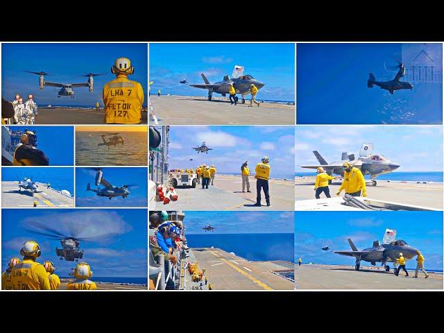 Marines Ace Flight Deck Qualifications on USS Tripoli in 2024