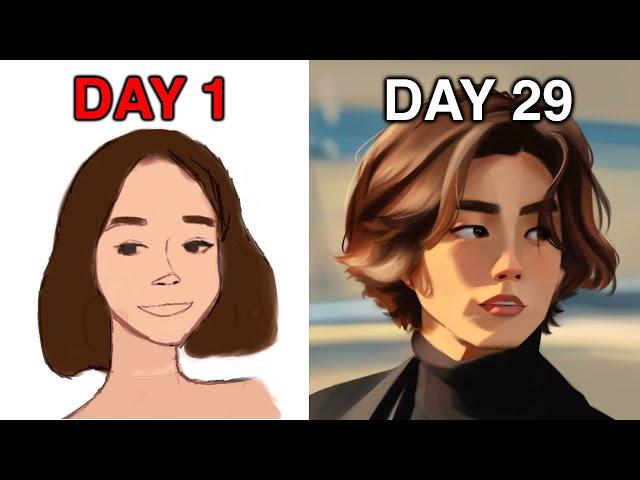 30 DAYS Of Portraits Changed My Art FOREVER