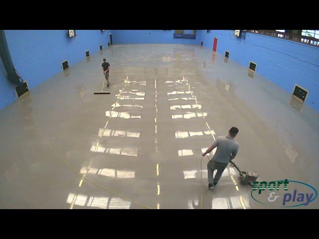 Pulastic Flooring Installation Time-Lapse | Sport & Play Ltd.