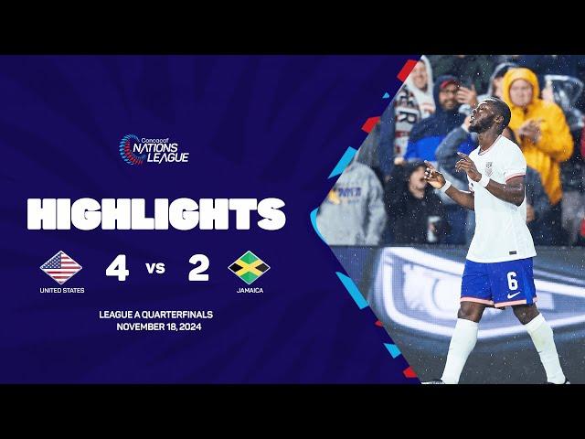 United States vs Jamaica | 2024/25 Concacaf Nations Quarterfinals